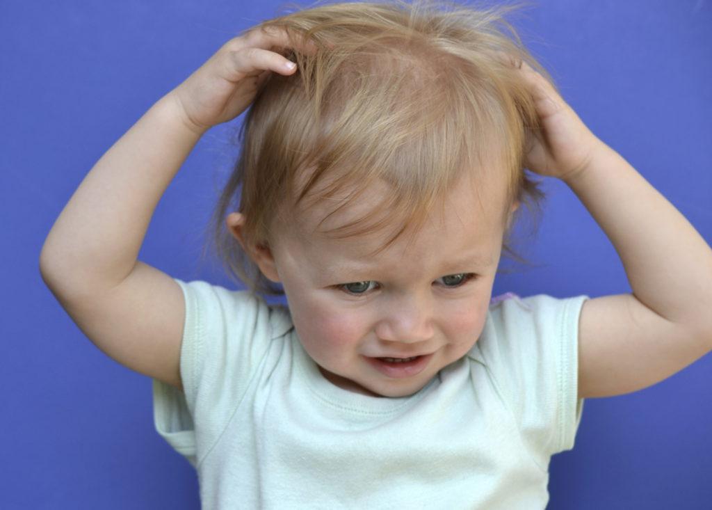 Почему жесткие волосы у ребенка